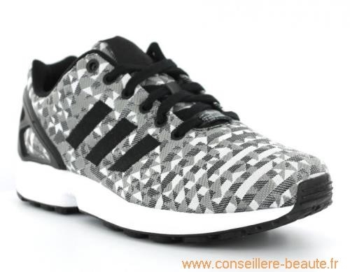 adidas zx flux grise femme pas cher